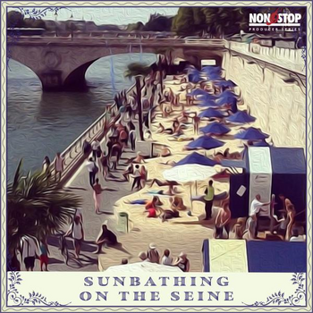 Sunbathing on the Seine